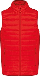 Pánská vesta KARIBAN, červená, 4XL