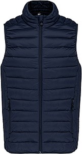 Pánská vesta KARIBAN, námořní modrá, 2XL - vesta s potiskem