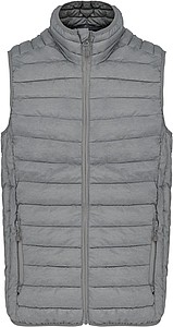 Pánská vesta KARIBAN, světle šedá, 4XL