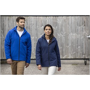 Pánská vyteplená softshellová bunda Elevate, černá, vel. 3XL