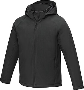 Pánská vyteplená softshellová bunda Elevate, černá, vel. XL