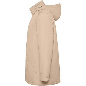 Pánská zateplená softshellová parka Roly Notus, velikost 2XL, světle hnědá