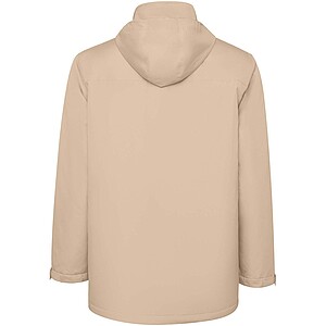 Pánská zateplená softshellová parka Roly Notus, velikost S, světle hnědá