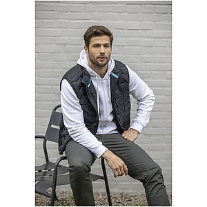 Pánská zateplená vesta Elevate z recyklovaných materiálů, černá, vel. 3XL