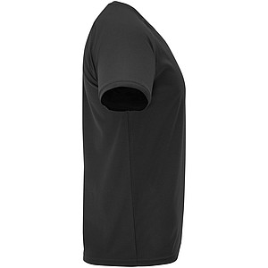 Pánske funkčné tričko s krátkym rukávom, ROLY BAHRAIN, čierna, veľ. M