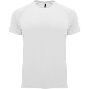 Pánské funkční tričko s krátkým rukávem, ROLY BAHRAIN, bílá, vel. 2XL