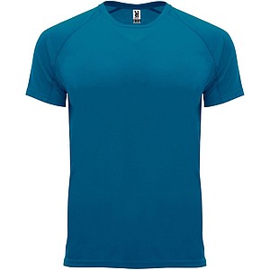 Pánské funkční tričko s krátkým rukávem, ROLY BAHRAIN, tmavě tyrkysová, vel. 2XL