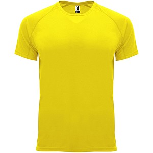 Pánské funkční tričko s krátkým rukávem, ROLY BAHRAIN, žlutá, vel. S - trička s potiskem