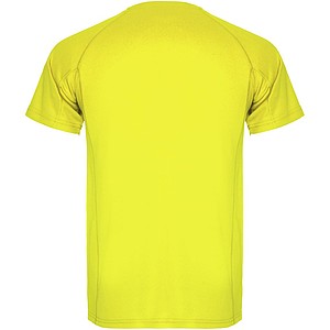 Pánské funkční tričko s krátkým rukávem, ROLY MONTECARLO, fluorescenční žlutá, vel. S
