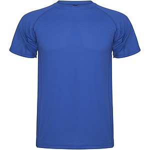 Pánské funkční tričko s krátkým rukávem, ROLY MONTECARLO, královská modrá, vel. S - trička s potiskem