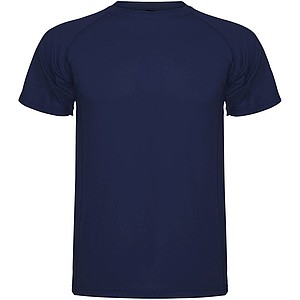 Pánské funkční tričko s krátkým rukávem, ROLY MONTECARLO, navy, vel. S