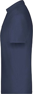 Pánské piqué polo James & Nicholson, námořní modrá, XL