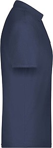 Pánské piqué polo James & Nicholson, námořní modrá, XL