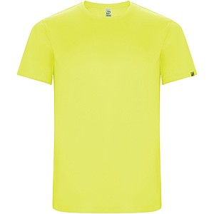 Pánské sportovní tričko s krátkým rukávem, ROLY IMOLA, fluorescenční žlutá, vel. L