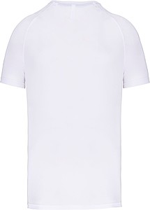 Pánské sportovní triko KARIBAN 130g, bílá, XS