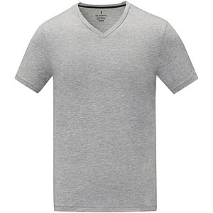 Pánske tričko Elevate SOMOTO, svetlo sivý melír, veľ. 3XL