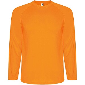 Pánske tričko Roly Montecarlo, veľkosť L, fluo oranžová
