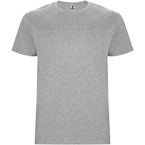 Pánské tričko s krátkým rukávem, ROLY STAFFORD, světle šedý melír, vel. S - firemní trička s potiskem