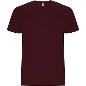 Pánské tričko s krátkým rukávem, ROLY STAFFORD, vínová, vel. S - firemní trička s potiskem