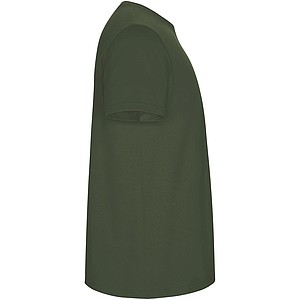 Pánské tričko s krátkým rukávem, ROLY STAFFORD, vojenská zelená tmavá, vel. S