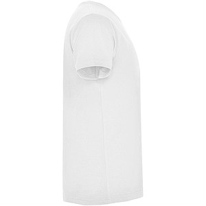 Pánské tričko s krátkým rukávem,výstřih do V, ROLY SAMOYEDO, bílá, vel. XL