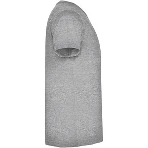 Pánské tričko s krátkým rukávem,výstřih do V, ROLY SAMOYEDO, světle šedá, vel. XL