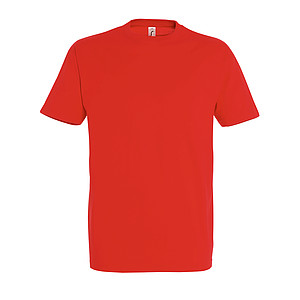 Pánske tričko SOLS IMPERIAL MEN, svetlo červená, XL