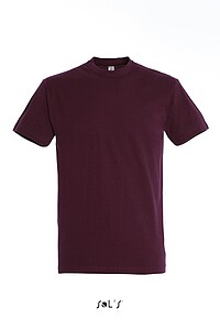 Pánske tričko SOLS IMPERIAL MEN, vínová, 3XL
