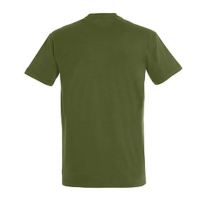 Pánske tričko SOLS IMPERIAL MEN, zelenohnedá, XXL