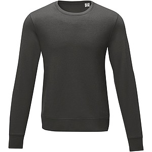Pánský svetr s kruhovým výstřihem Elevate ZENON, tmavě šedý, vel. XL