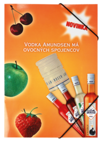 Papírové obaly s výsekem na vizitku - reklamní předměty