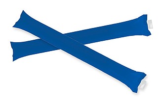 Pár fandících nafukovacích palic, modré