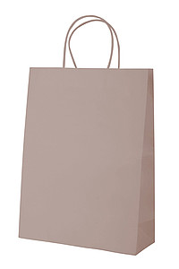 PARIALA Papírová taška s kroucenými uchy, 24 x 10 x 31 cm, hnědá