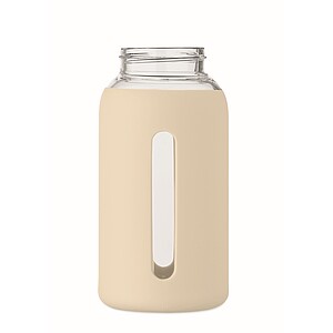 PARLA Láhev z borosilikátového skla 600 ml, béžová