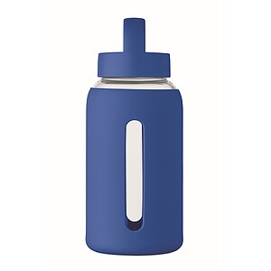 PARLA Láhev z borosilikátového skla 600 ml, královská modrá