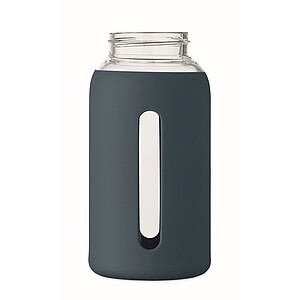 PARLA Láhev z borosilikátového skla 600 ml, námořní modrá