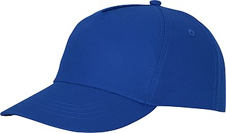 Päťpanelová bavlnená šiltovka Feniks, tmavomodrá
