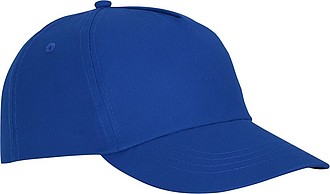 Päťpanelová bavlnená šiltovka Feniks, tmavomodrá