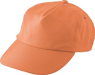 Päťpanelová šiltovka z RPET, oranžová
