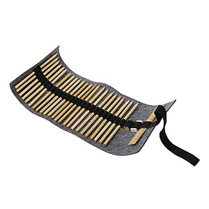 Penál s psacími potřebami, šedá