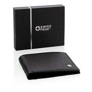 Peněženka s RFID ochranou, černá