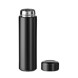 PERERA Dvoustěnná termoska, objem 425ml, černá