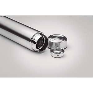 PERERA Dvoustěnná termoska, objem 425ml, stříbrná