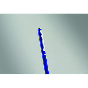 Pero z recyklovaného hliníka, kráľovská modrá