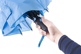 PERUSON Skládací automatický deštník, pr. 99cm, červený