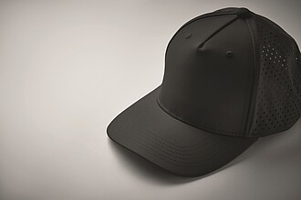 Pětipanelová baseballová kšiltovka 200g, černá