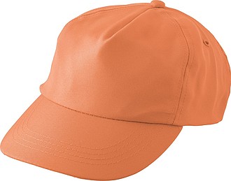 Pětipanelová kšiltovka z RPET, oranžová - reklamní kšiltovky