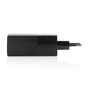 Philips 65W ultra rychlá PD 3-portová USB nabíječka, černá