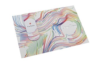PIERRE CARDIN LIBRO Elegantný set magnetickej záložky a pohľadnice