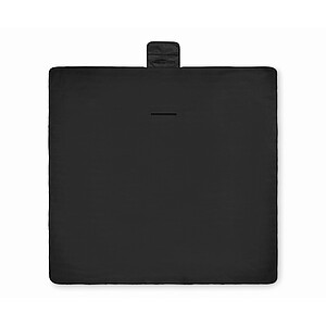 Pikniková deka z polar fleecu, černá